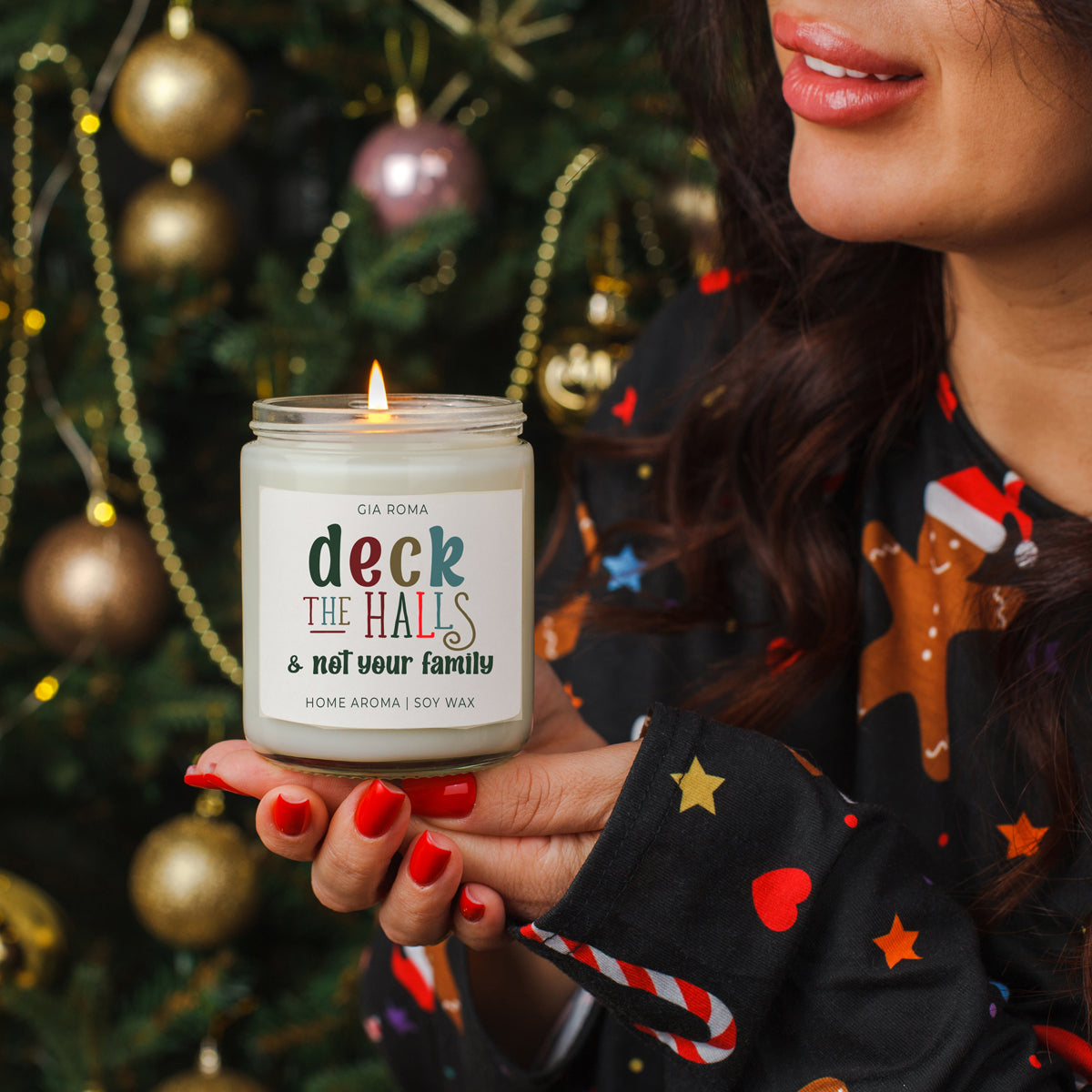 Deck The Halls Candle-1